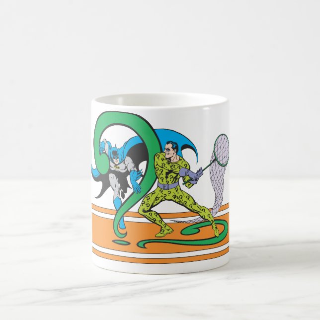 Caneca De Café Batman luta Riddler (Centro)