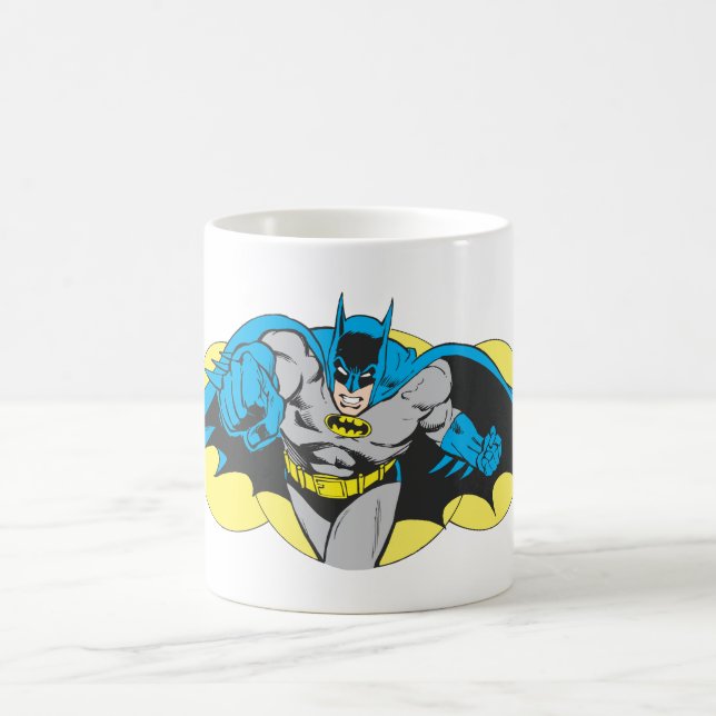 Caneca De Café Batman Pulga Para Frente (Centro)
