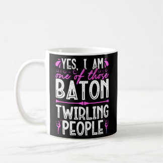 Caneca De Café Baton Twirling Pessoas Twirler Majorette Dance Gym