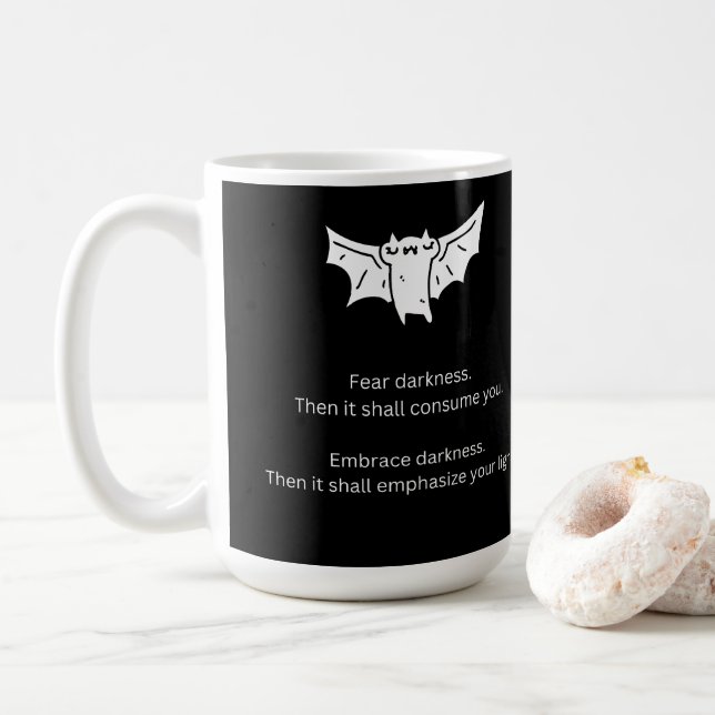 Caneca De Café Batty The Bat (Com Donut)