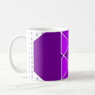 Caneca De Café Bauhaus Hexágonos
