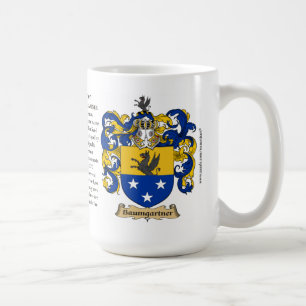 Caneca De Café Baumgartner, a origem, o significado e a crista