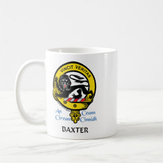 Caneca De Café BAXTER Scottish Clan Crest Coffee Mug