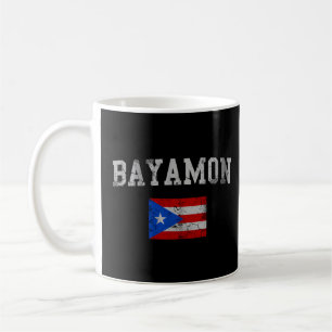 Caneca De Café Bayamon Porto Rico Flag