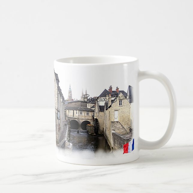 Caneca De Café Bayeux, France (Direita)