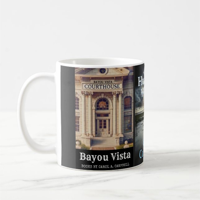 Caneca De Café Bayou Vista Courthouse – Southern Psychos Collecti (Esquerda)