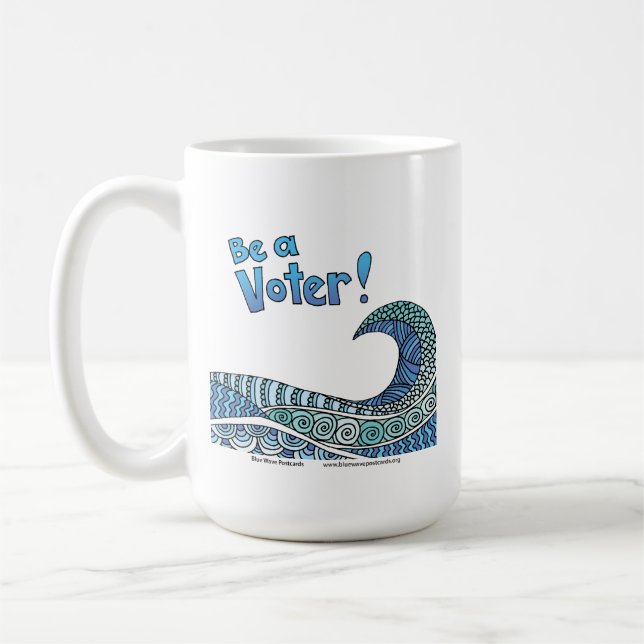 Caneca De Café Be a Voter Mug (Esquerda)
