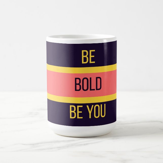 Caneca De Café Be Bold — 90s Maximalist Mug | Retro  (Centro)