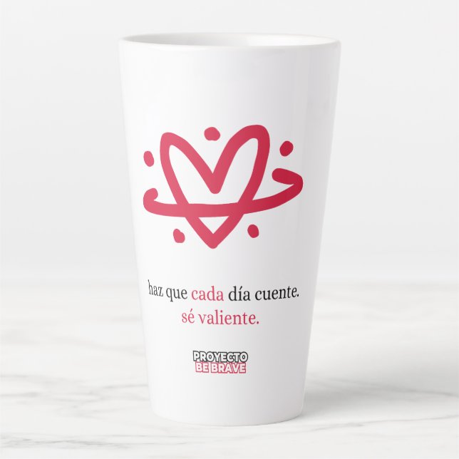 Caneca de Café Be Brave Latte Mug (Frente)
