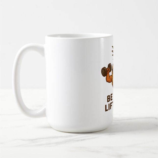 Caneca De Café Be Sweet Lift Heavy Pineapple Gym Fitness Funny (Esquerda)