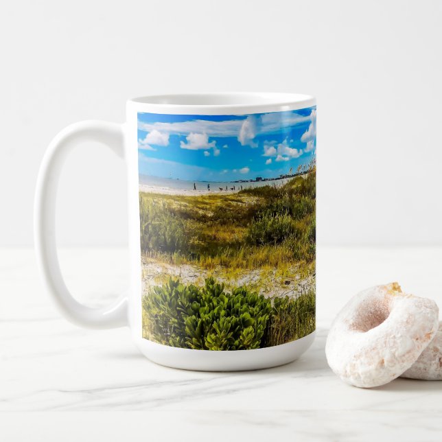 Caneca De Café Beach Greens (Com Donut)