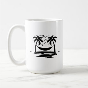 Caneca De Café Beach Mug