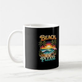 Caneca De Café Beach, Please