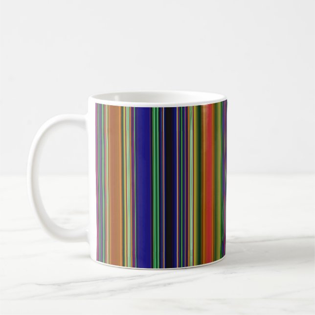 Caneca De Café Beach Stripes (Esquerda)