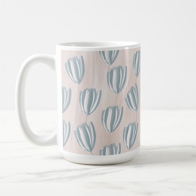 Caneca De Café Beachy Tulips Mug (Esquerda)