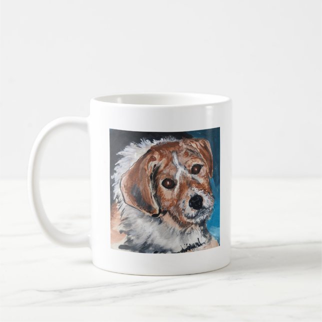 Caneca De Café Beagle (Esquerda)