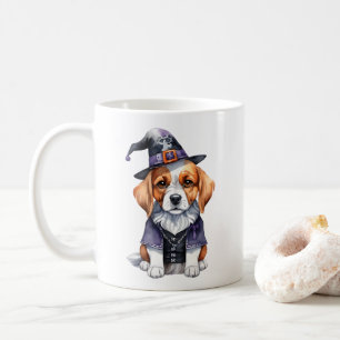 Caneca De Café Beagle Adorable Puppy Halloween Spooky Season