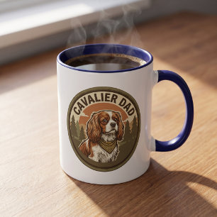 Caneca de Café Beagle Dad Presente para Pai de C