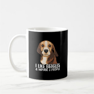 Caneca De Café Beagle Dog Lovers/ Beagle Funny