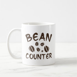 Caneca De Café Bean Counter Coffee Mug