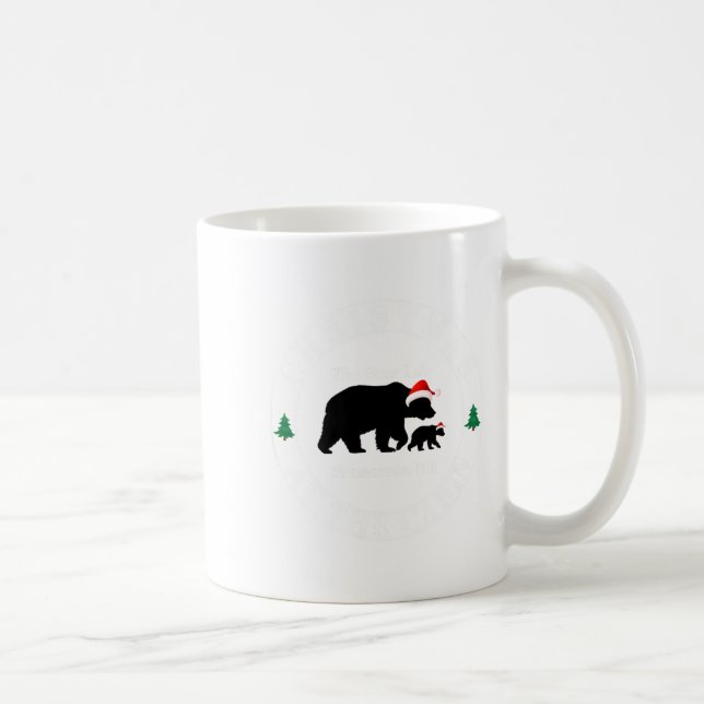 Caneca De Café Bear Lair New Hampshire Christmas  (Direita)