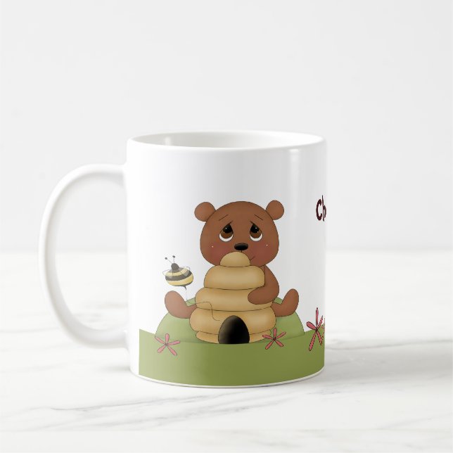 Caneca De Café Bear Mel (Esquerda)