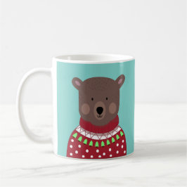 Caneca De Café Bear Natal
