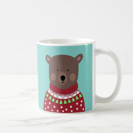 Caneca De Café Bear Natal