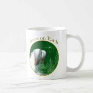 Caneca De Café Bearded Collie Peace