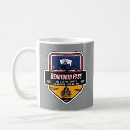 Caneca De Café Beartooth Pass Motocicleta US 212 01