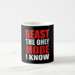 Caneca De Café BEAST O Único Modo Que Conheço Um Engraçado Giro D