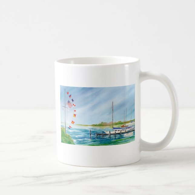 Caneca De Café Beaufort North Carolina (Direita)