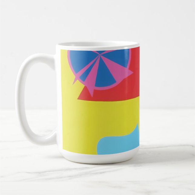 Caneca De Café Beautiful and Vibrant Colors! Coffee Mug (Esquerda)
