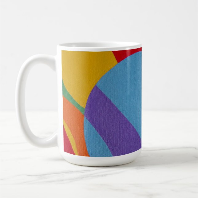Caneca De Café Beautiful and Vibrant Colors! Coffee Mug (Esquerda)