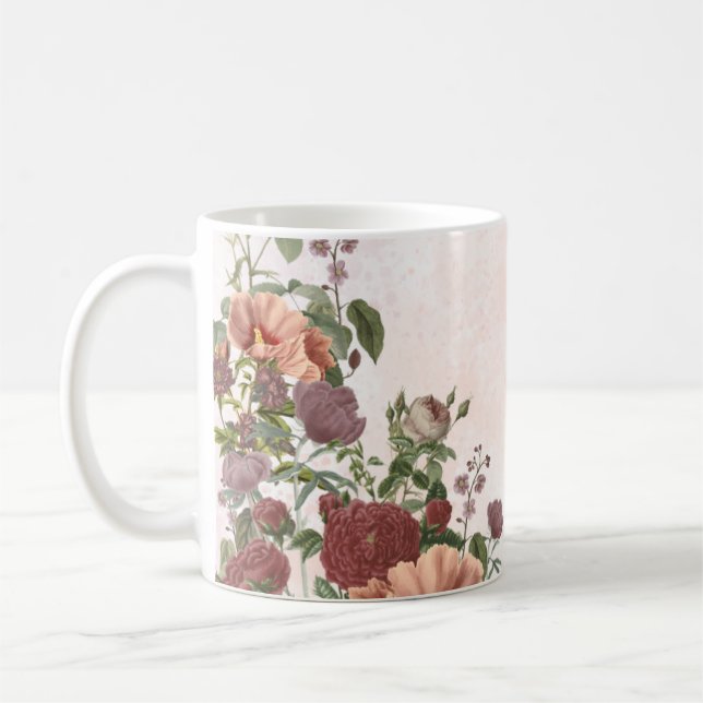 Caneca De Café Beautiful rose cup (Esquerda)