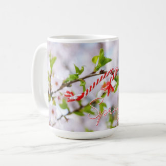 Caneca De Café Beautiful spring greeting