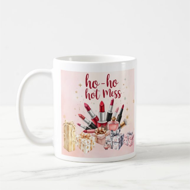 Caneca De Café Beauty themed Christmas  (Esquerda)