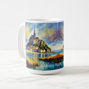 Caneca De Café BEAUX Le Mont-Santo Michel Personalizável