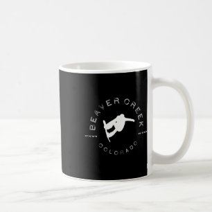 Caneca De Café Beaver Creek Colorado Graphic Vintage Snowboard