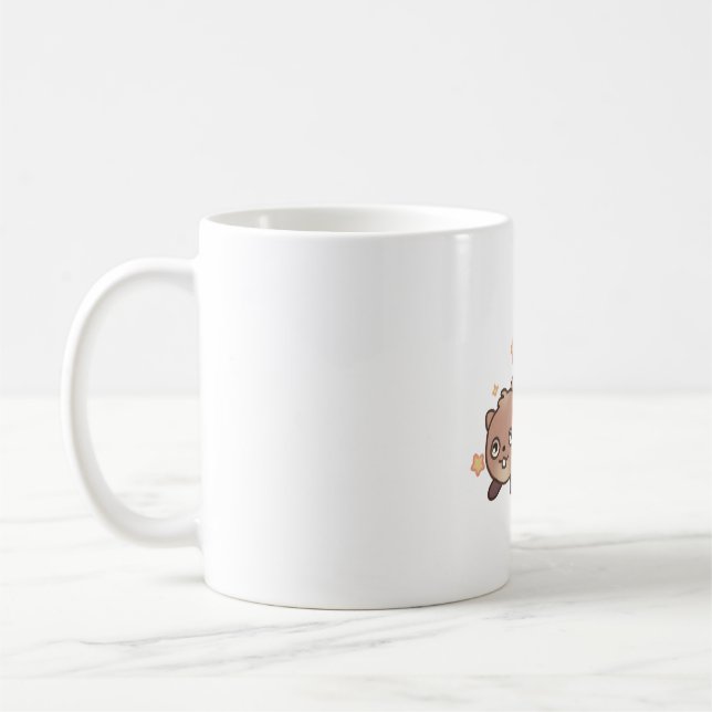 Caneca De Café Beaver Magic (Esquerda)
