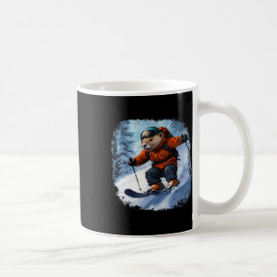 Caneca De Café Beaver Ski