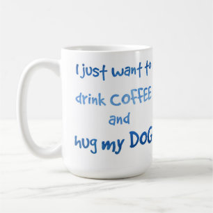 Caneca De Café Beba Café Abrindo meu Cachorro - Vet Tech - Pai de