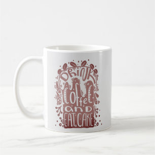 Caneca De Café Beba Café Bolo