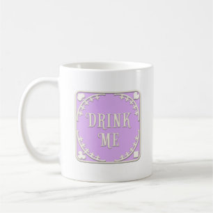 Caneca De Café "Beba-me" Aventuras no Emblema Roxo da Terra Marav