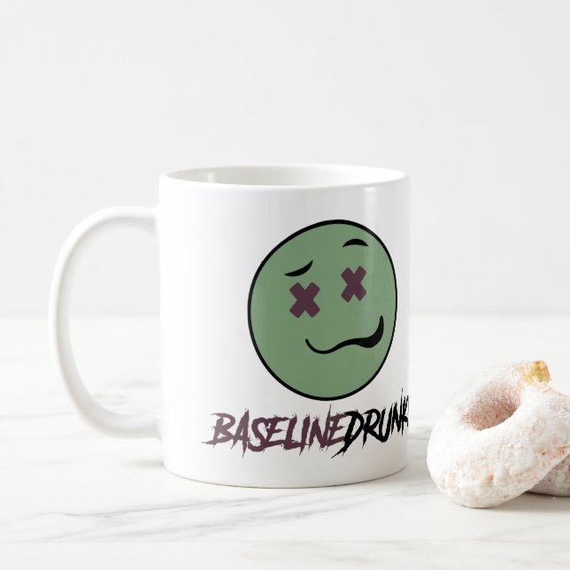 Caneca De Café Bebados Baseline Coffee Mug (Com Donut)