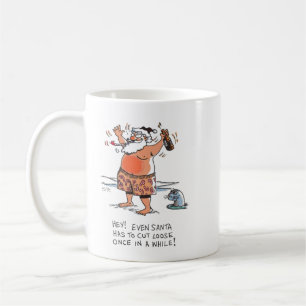 Caneca De Café Bebados com caneta de foca