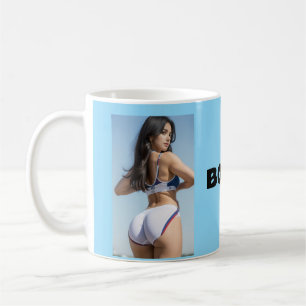 CANECA DE CAFÉ 'BEBAM ATÉ O FIM!' GAROTA DE BUMBUC