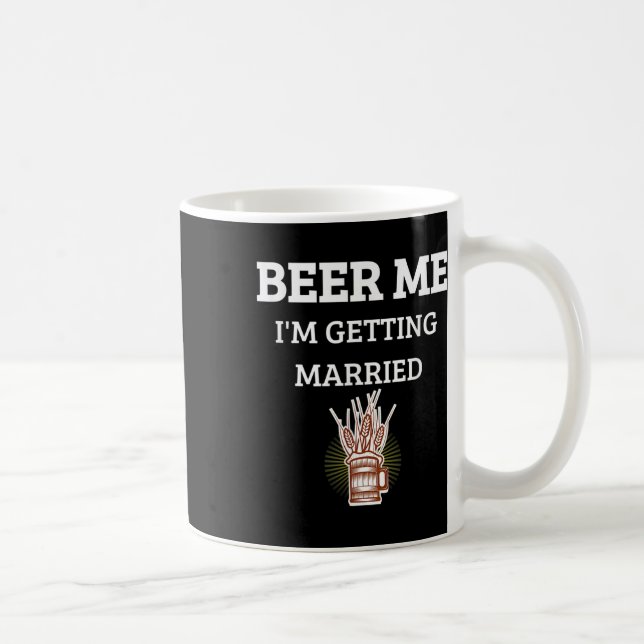 Caneca De Café Bebam Eu Vou Casar Com Solteiro Engraçado Br (Direita)