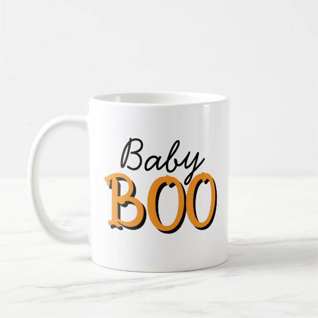 Caneca De Café Bebê Boo Mug - Presente para ela na Copa do Café (Esquerda)