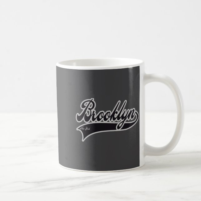 Caneca De Café Bebê do Brooklyn Nova York (Direita)